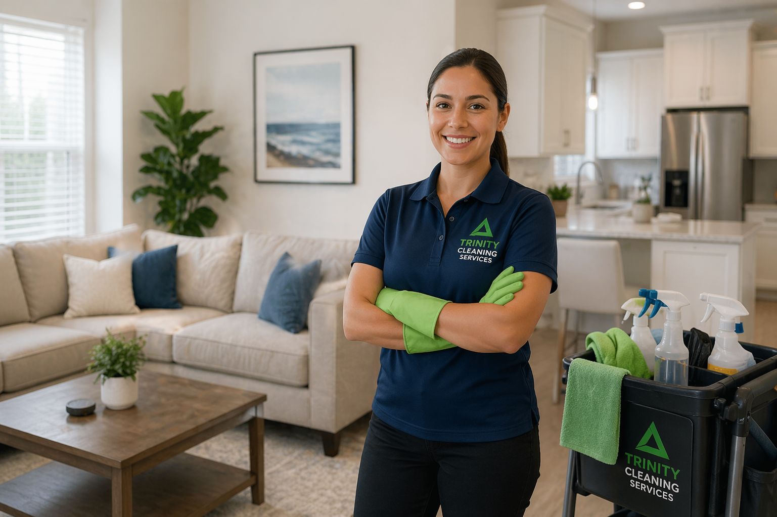 Trinity Cleaning Services team member